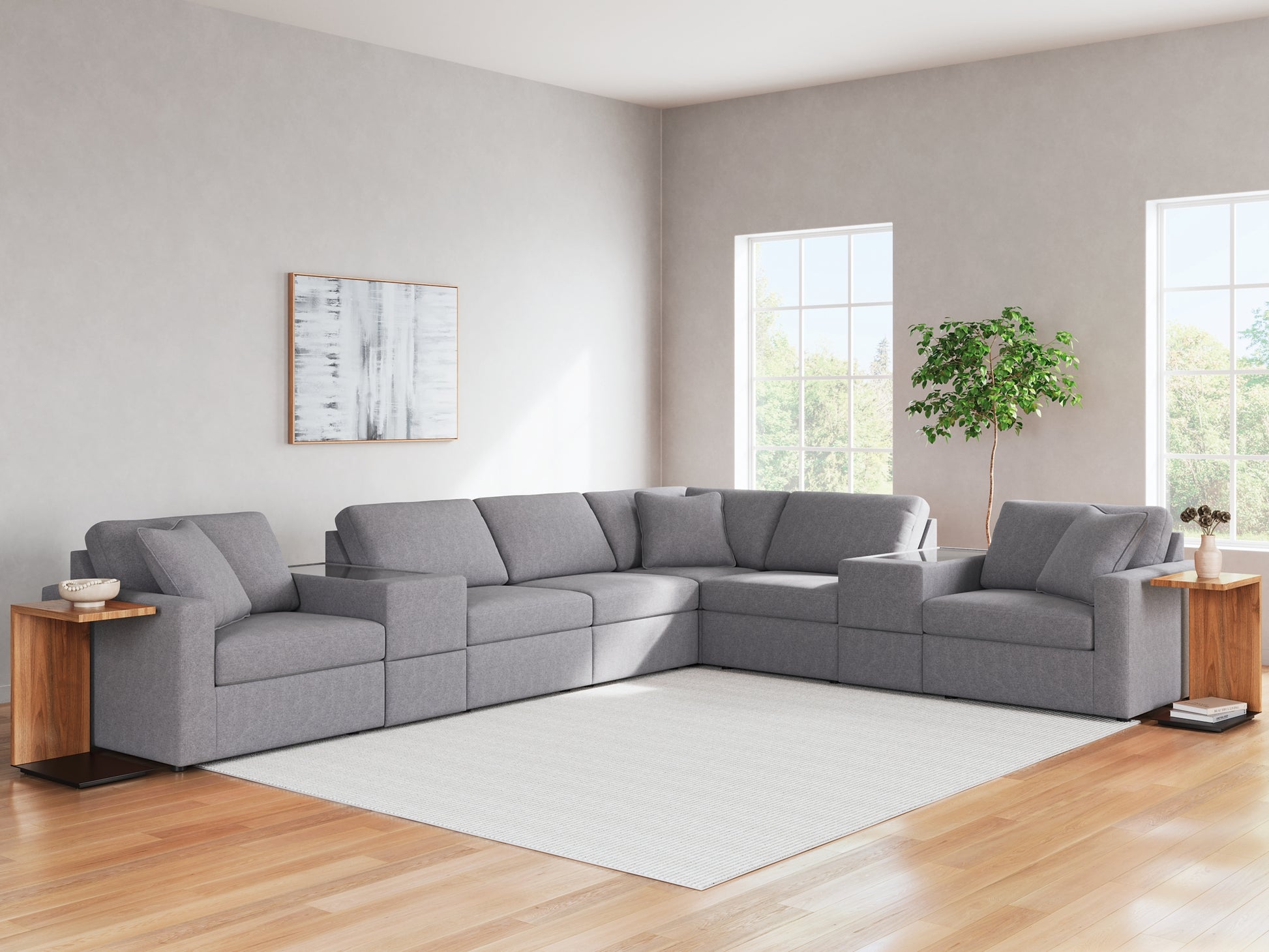 Modmax 8-Piece Sectional with Storage Consoles Signature Design by Ashley®