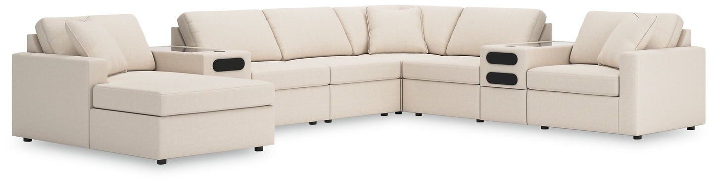 Modmax 8-PC Sectional with Chaise and Audio Consoles Signature Design by Ashley®