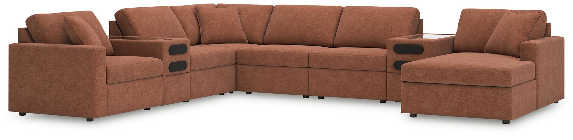 Modmax 8-PC Sectional with Chaise and Audio Consoles Signature Design by Ashley®