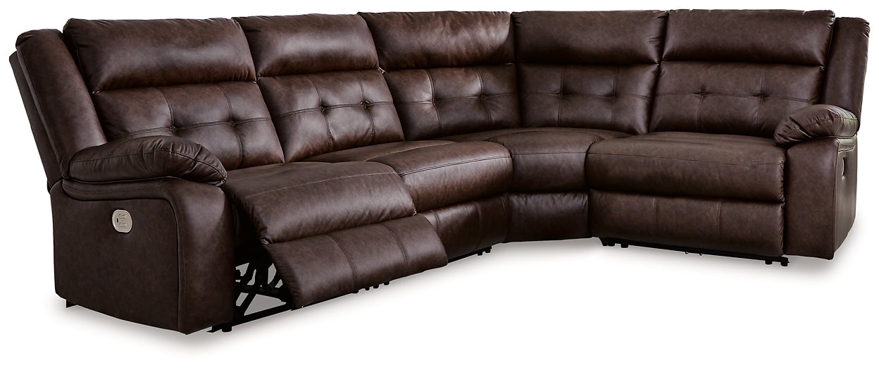 Punch Up 4-Piece Power Reclining Sectional Signature Design by Ashley®