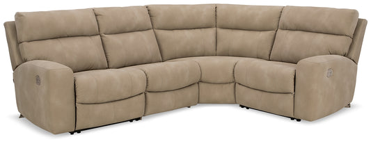 Next-Gen DuraPella 4-Piece Power Reclining Sectional Signature Design by Ashley®