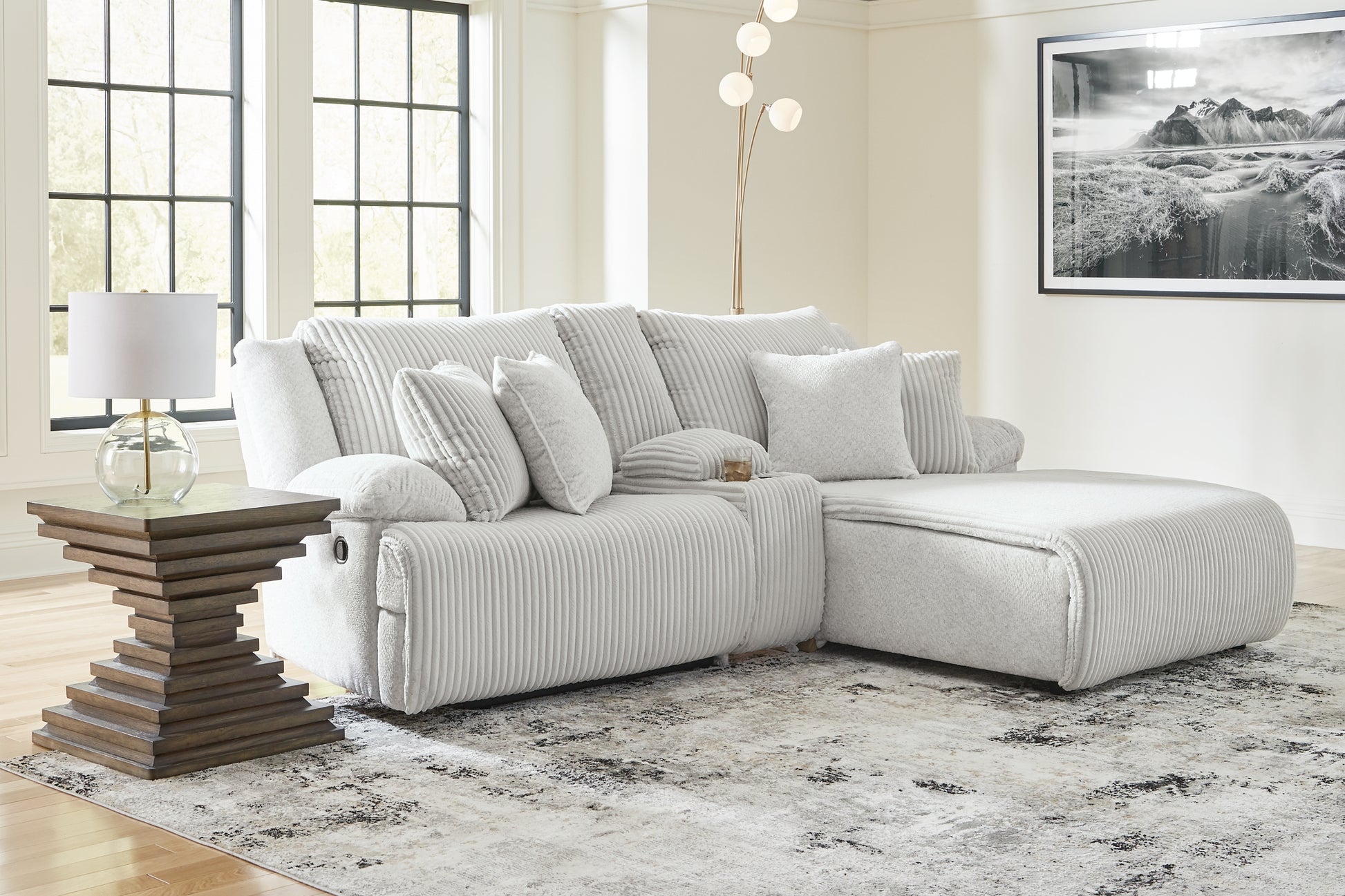 Top Tier 3-Piece Reclining Sectional Sofa with Chaise Signature Design by Ashley®