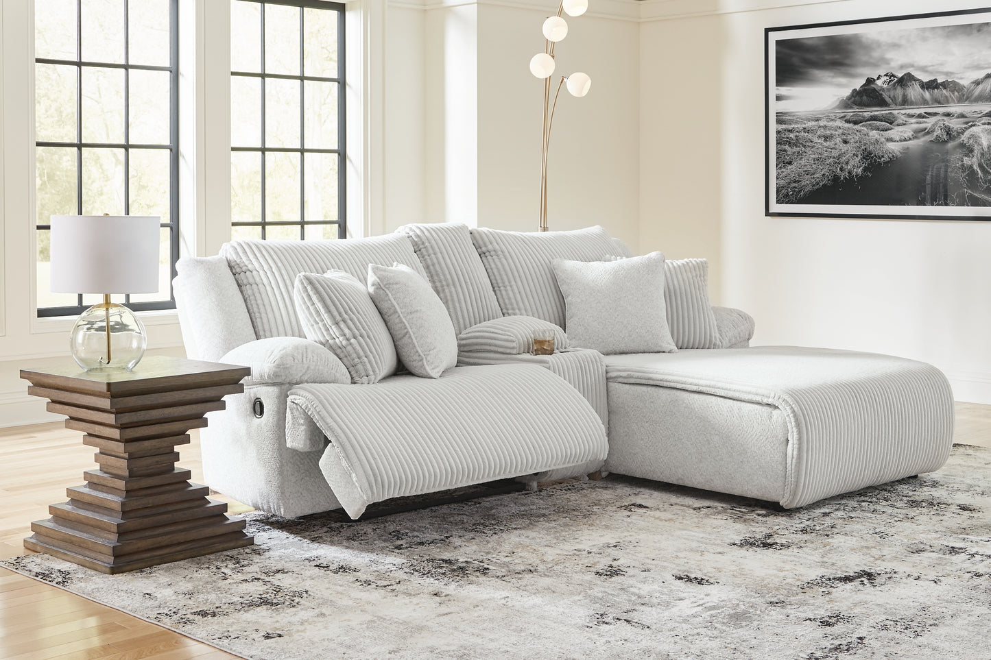 Top Tier 3-Piece Reclining Sectional Sofa with Chaise Signature Design by Ashley®