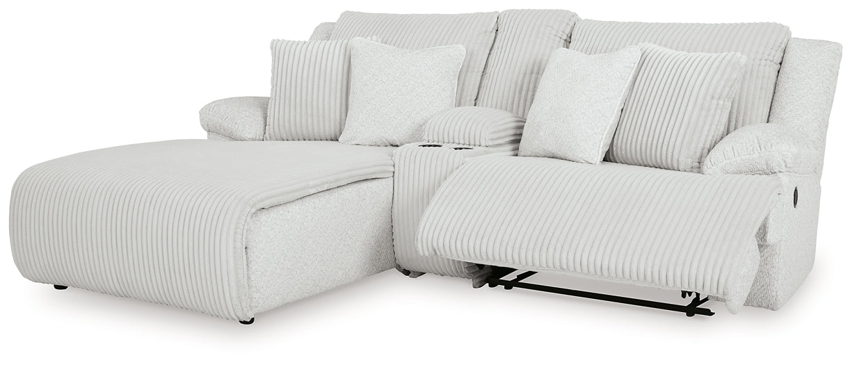 Top Tier 3-Piece Reclining Sectional Sofa with Chaise Signature Design by Ashley®