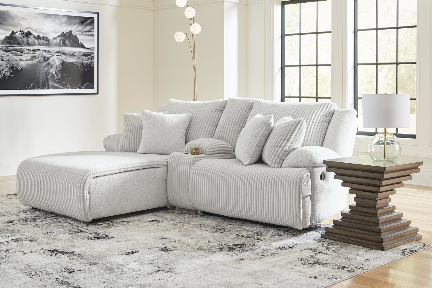 Top Tier 3-Piece Reclining Sectional Sofa with Chaise Signature Design by Ashley®