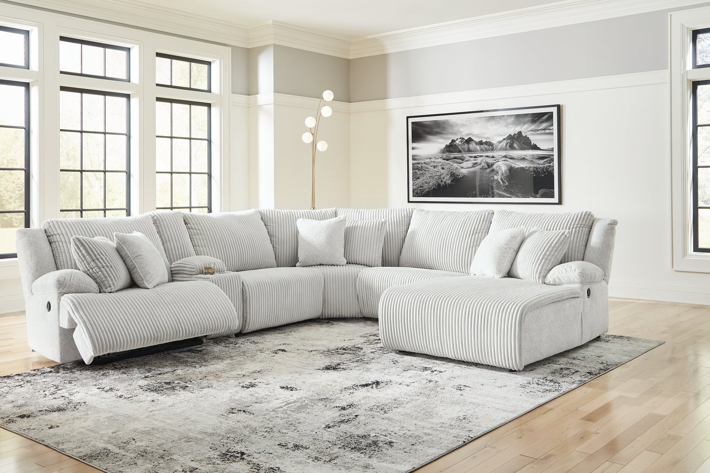 Top Tier 6-Piece Reclining Sectional with Chaise Signature Design by Ashley®