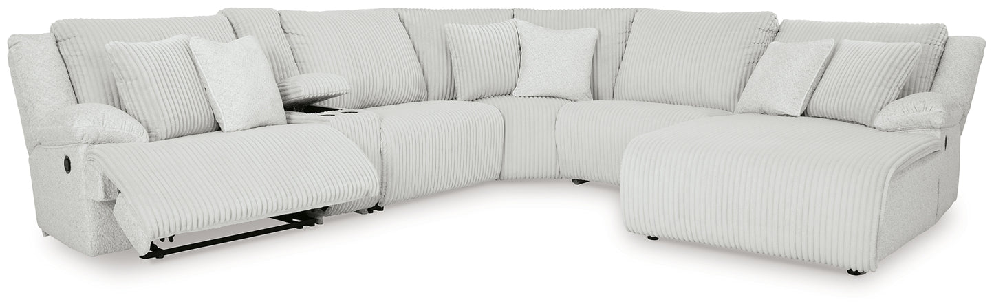 Top Tier 6-Piece Reclining Sectional with Chaise Signature Design by Ashley®