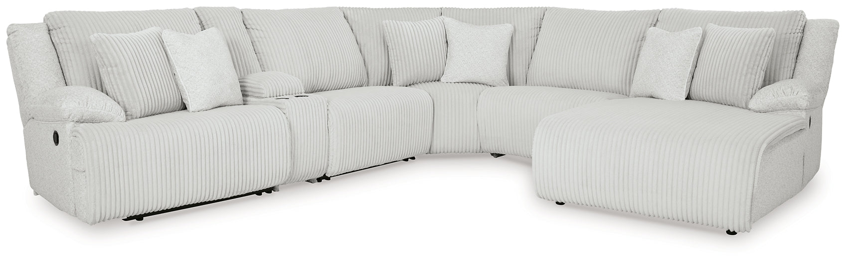 Top Tier 6-Piece Reclining Sectional with Chaise Signature Design by Ashley®