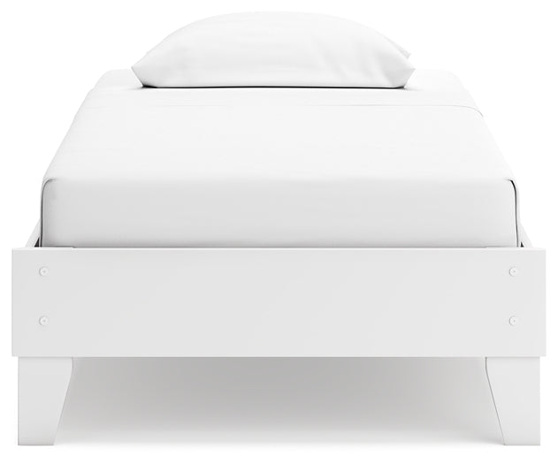 Socalle Twin Platform Bed with Nightstand Signature Design by Ashley®