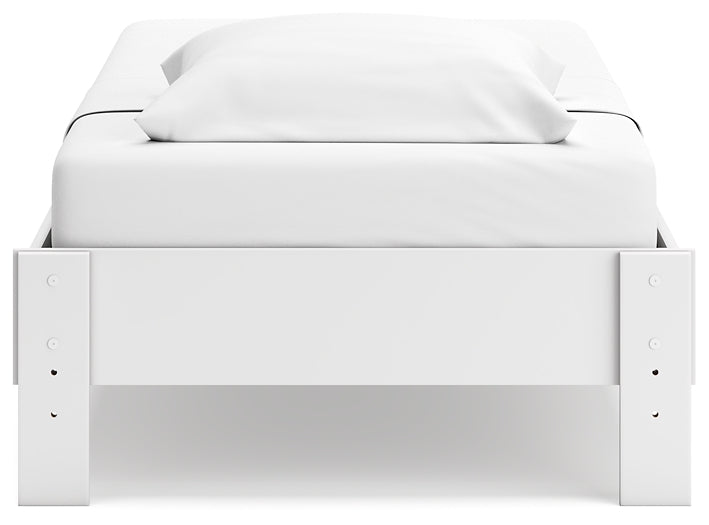 Socalle Twin Platform Bed with Nightstand Signature Design by Ashley®