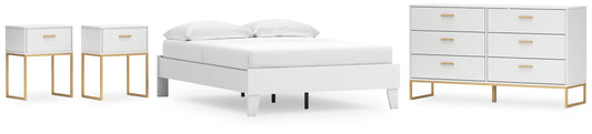 Socalle Full Platform Bed with Dresser and 2 Nightstands Signature Design by Ashley®