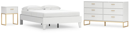 Socalle Full Platform Bed with Dresser and Nightstand Signature Design by Ashley®