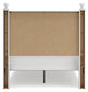 Mollviney Full Panel Headboard with Mirrored Dresser and 2 Nightstands Signature Design by Ashley®