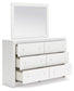 Mollviney Full Panel Storage Bed with Mirrored Dresser and 2 Nightstands Signature Design by Ashley®