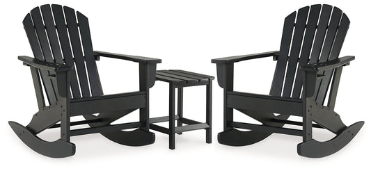 Sundown Treasure 2 Outdoor Chairs with End Table Signature Design by Ashley®