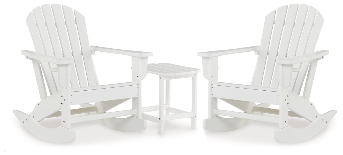 Sundown Treasure 2 Outdoor Chairs with End Table Signature Design by Ashley®