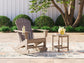 Sundown Treasure Outdoor Chair with End Table Signature Design by Ashley®