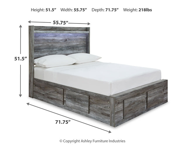 Baystorm  Panel Bed With 2 Storage Drawers Signature Design by Ashley®