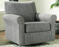 Renley Swivel Glider Accent Chair Signature Design by Ashley®