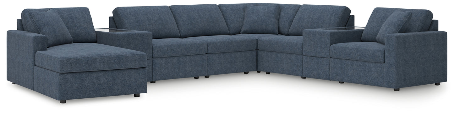 Modmax 8-Piece Sectional with Chaise and Storage Consoles Signature Design by Ashley®