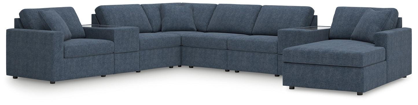 Modmax 8-Piece Sectional with Chaise and Storage Consoles Signature Design by Ashley®