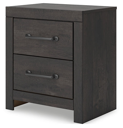 Hollivern Two Drawer Night Stand Signature Design by Ashley®