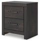 Hollivern Two Drawer Night Stand Signature Design by Ashley®