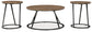 Cassbryn Occasional Table Set (3/CN) Signature Design by Ashley®