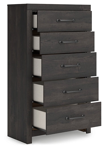 Hollivern Five Drawer Chest Signature Design by Ashley®