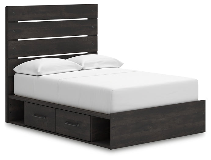 Hollivern  Panel Bed With Storage Signature Design by Ashley®