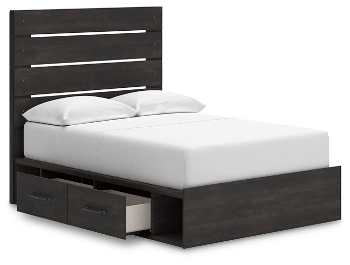 Hollivern  Panel Bed With Storage Signature Design by Ashley®