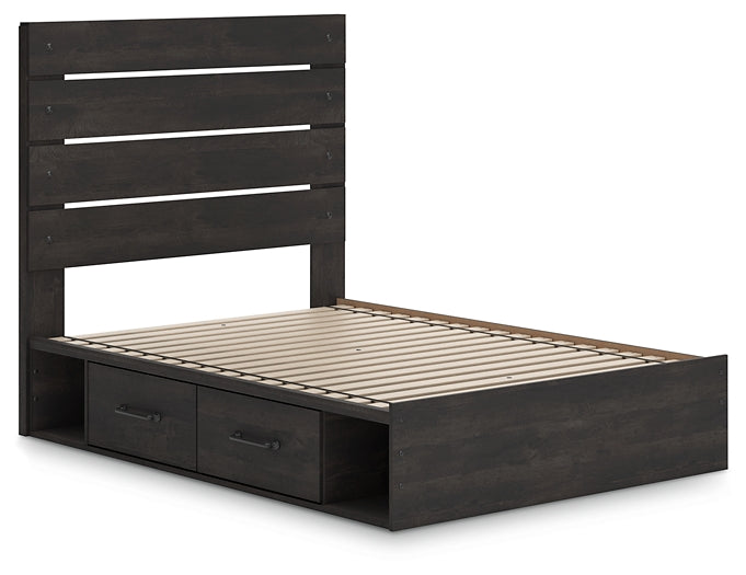 Hollivern  Panel Bed With Storage Signature Design by Ashley®