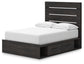 Hollivern  Panel Bed With Storage Signature Design by Ashley®