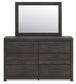 Hollivern Dresser and Mirror Signature Design by Ashley®