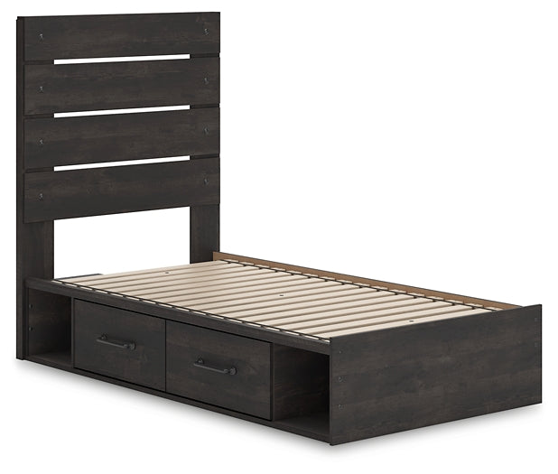 Hollivern  Panel Storage Bed Signature Design by Ashley®