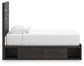 Hollivern  Panel Bed With Storage Signature Design by Ashley®