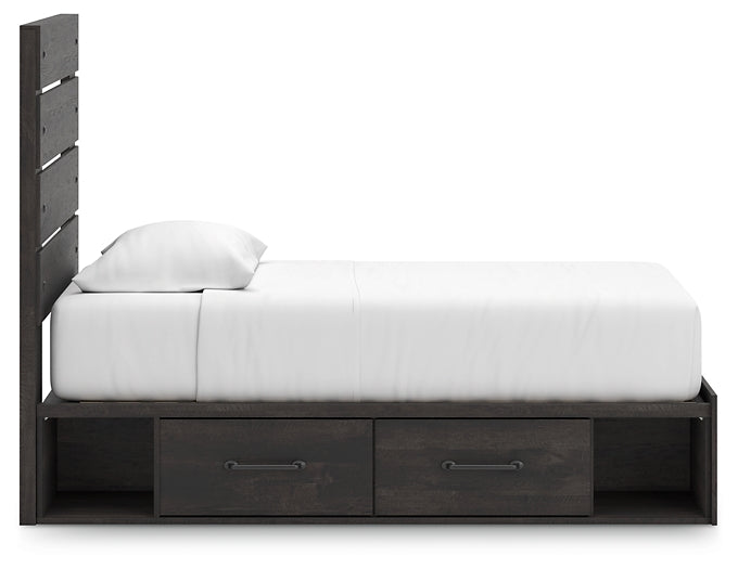 Hollivern  Panel Storage Bed Signature Design by Ashley®