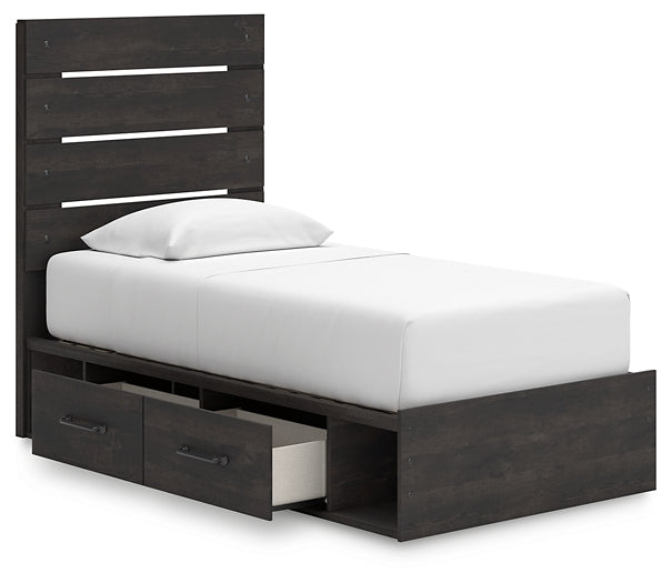 Hollivern  Panel Bed With Storage Signature Design by Ashley®