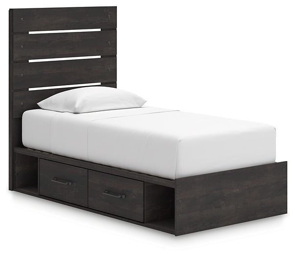 Hollivern  Panel Bed With Storage Signature Design by Ashley®