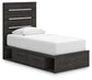 Hollivern  Panel Bed With Storage Signature Design by Ashley®