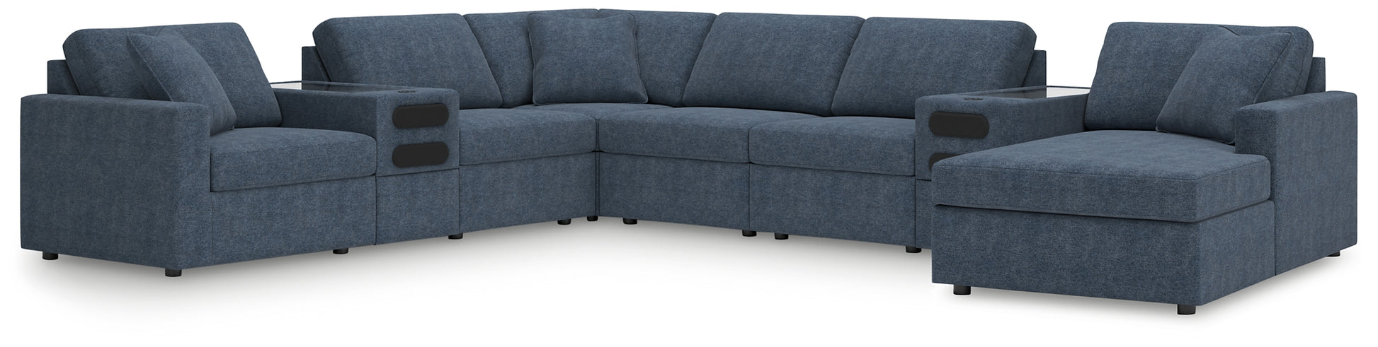 Modmax 8-PC Sectional with Chaise and Audio Consoles Signature Design by Ashley®