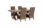 Beachcroft Outdoor Dining Table and 4 Chairs Signature Design by Ashley®