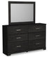 Belachime Twin Panel Bed with Mirrored Dresser and Chest Signature Design by Ashley®