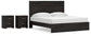 Belachime King Panel Bed with 2 Nightstands Signature Design by Ashley®