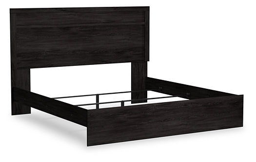 Belachime King Panel Bed with 2 Nightstands Signature Design by Ashley®