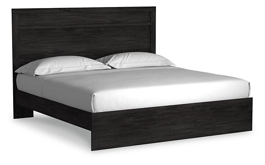 Belachime King Panel Bed with 2 Nightstands Signature Design by Ashley®