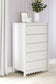 Hallityn Twin Panel Headboard with Dresser, Chest and 2 Nightstands Signature Design by Ashley®