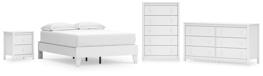 Hallityn Full Platform Bed with Dresser and Nightstand Signature Design by Ashley®