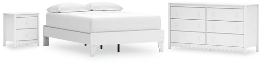 Hallityn Full Platform Bed with Dresser and Nightstand Signature Design by Ashley®