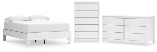 Hallityn Full Platform Bed with Dresser and Chest Signature Design by Ashley®